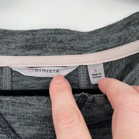 Athleta Give it Your All Gray Dress Size Small - Picture 4 of 9